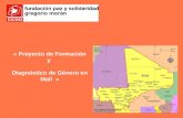 «  Proyecto  de  Formación  y  Diagnóstico  de  Género  en  Malí   »