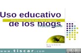 Uso educativo  de los blogs