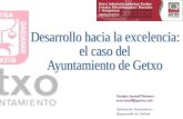 Desarrollo hacia la excelencia: el caso del Ayuntamiento de Getxo