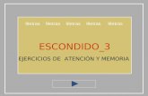 ESCONDIDO_3 EJERCICIOS DE  ATENCIÓN Y MEMORIA