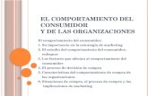 EL COMPORTAMIENTO DEL CONSUMIDOR  Y DE LAS ORGANIZACIONES