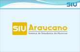 El SIU-Araucano es un sistema web