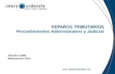 REPAROS TRIBUTARIOS Procedimientos Administrativo y Judicial