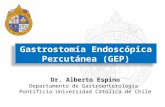 Gastrostomía Endoscópica Percutánea (GEP)