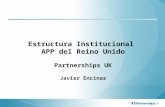 Estructura Institucional  APP del Reino Unido Partnerships UK Javier Encinas