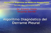 Algoritmo Diagnóstico del Derrame Pleural