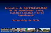 Iniciativa de  Revitalización  de las Humanidades, Artes, Ciencias Sociales y de la Comunicación