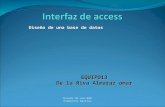 Interfaz de  access