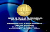 INDICE DE PRECIOS AL CONSUMIDOR BASE DICIEMBRE 2000 = 100.0