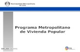 Programa Metropolitano de Vivienda Popular