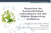 Reportes de Sostenibilidad, Indicadores G4 del Global Reporting Initiative