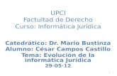 UPCI Factultad de Derecho Curso: Informática Jurídica