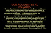 -LOS ACCIDENTES AL VOLANTE-