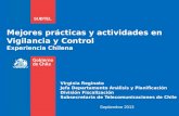 Mejores prácticas y actividades en Vigilancia y Control Experiencia Chilena