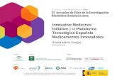 Innovative  Medicines  Initiative y la  Plataforma Tecnológica Española Medicamentos Innovadores