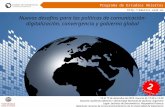 Nuevos desafíos para las políticas de comunicación: digitalización, convergencia y gobierno global