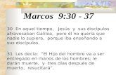 Marcos 9:30  -  37