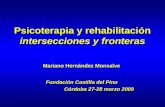 Psicoterapia y rehabilitación intersecciones y fronteras