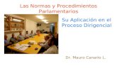 Las Normas y Procedimientos Parlamentarios