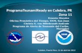 ProgramaTsunamiReady  en  Culebra,  PR Zona  11