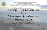 Marco Jurídico de las Discapacidades en Venezuela