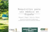 Requisitos para ser médico en España