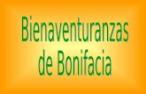Bienaventuranzas  de Bonifacia