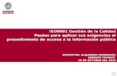 ISO9001 Gestión de la Calidad