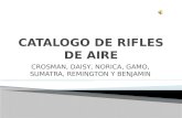 CATALOGO DE RIFLES DE AIRE