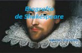 Biografía  de Shakespeare