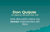 Don Quijote por Miguel de Cervantes 1605, 1615