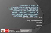 Presentación del Informe Final Mag . Carlos Alza Barco Consultor 11/04/12