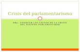 Crisis del parlamentarismo
