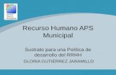 Recurso Humano APS Municipal