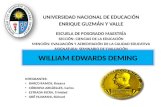 UNIVERSIDAD NACIONAL DE EDUCACIÓN ENRIQUE GUZMÁN Y VALLE ESCUELA DE POSGRADO MAESTRÍA