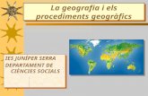 La geografia i els procediments geogràfics
