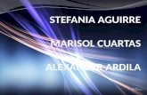 STEFANIA AGUIRRE MARISOL CUARTAS ALEXANDER ARDILA