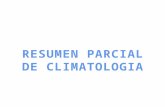 RESUMEN PARCIAL DE CLIMATOLOGIA