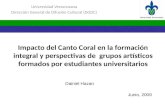 Universidad Veracruzana Dirección General de Difusión  Cultural  (DGDC)