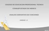 COLEGIO DE EDUCACION PROFESIONAL TECNICA  CONALEP ESTADO DE MEXICO