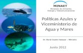 Políticas Azules y  Viceministerio  de Agua y Mares