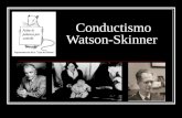 Conductismo Watson-Skinner
