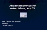 Antiinflamatorios  no esteroideos, AINES