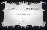 PEDAGOGOS MUSICALES