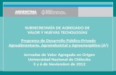 Programa de Desarrollo Público-Privado Agroalimentario, Agroindustrial y  Agroenergético  (A 3 )