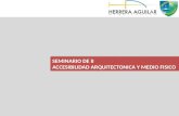 SEMINARIO DE II ACCESIBILIDAD ARQUITECTONICA Y MEDIO FISICO