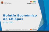 Boletín Económico  de Chiapas