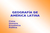 GEOGRAFÍA DE AMÉRICA LATINA