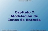 Capítulo 7 Modelación de Datos de Entrada