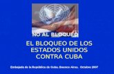 EL BLOQUEO DE LOS ESTADOS UNIDOS CONTRA CUBA